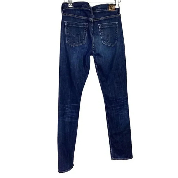 Citizens of Humanity Elson Womens 29 8 Medium Rise Straight Jeans Blue Stretch - Picture 5 of 12